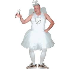 Fun World Men's Tooth Fairy Costume White