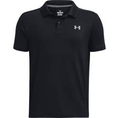 Children's Clothing Under Armour Boys' Performance Golf Polo, Small, Black Black