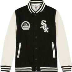 Buitenkleding New Era MLB CHICAGO WHITE SOX HERITAGE VARSITY JACKET, black