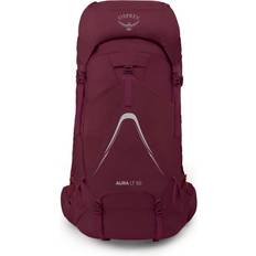 Purple Backpacks Osprey Aura AG LT 50 Hiking backpack Women's Antidote Purple M/L