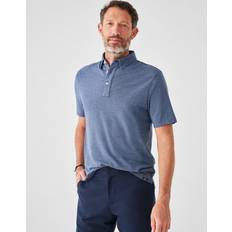 Modal Polos Faherty Movement Stretch Stripe Polo Shirt