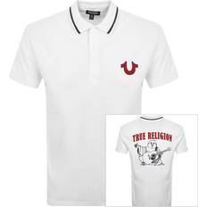 True Religion Men Tops True Religion Short Sleeve JV7 Polo T-shirt - White