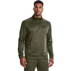 Under Armour Men's Fleece 1/4 Zip Pullover Green Jackets