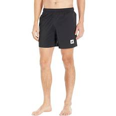 Adidas Men's Short Length Solid Swim Shorts - Black