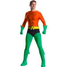 Charades Classic Premium Aquaman Costume for Men Green/Orange