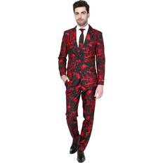 Men's Halloween Blood Suitmeister Black/Red