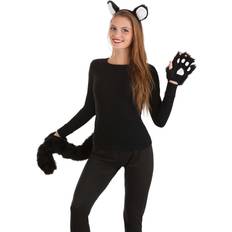 Deluxe Black Cat Costume Kit Costume Accessory Kit