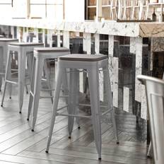 Resin outdoor bar stools Kai Commercial Grade Bar Stool