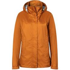 Marmot Damen Wm's PreCip Eco Jacket, Wasserdichte Regenjacke, winddichter Regenmantel, atmungsaktiver, faltbarer Hardshell Windbreaker, ideal zum Fahrradfahren & Wandern, Copper