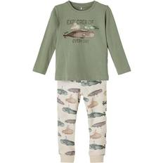 Name It Jungen Sonstige Sets Name It T-Shirt Sweathose hedge green