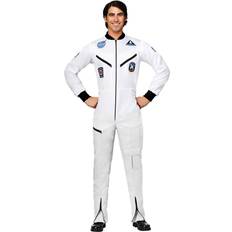 Animaux Tenues de soirée Plus Adult White Astronaut Jumpsuit Costume