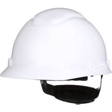 3M Headgear 3M SecureFit HDPE 4-Point Ratchet Suspenstion Hard Hat White H701SFRUV