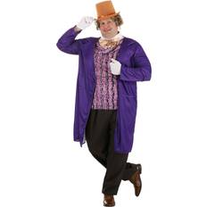 Willy wonka costume Jerry Leigh Men's plus willy wonka costume