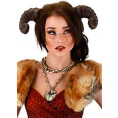 Couronnes et Diadèmes Elope Viking Dragon Horns Brown