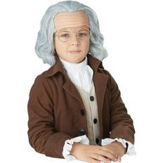 Short Wigs California Costumes Benjamin Franklin Wig Child