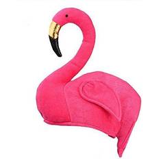 Halloween Headgear Adult Swimming Pink Flamingo Hat-Flamingo Party Supplies-Halloween Costume Accessory, One