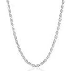 Jewelry Giani Bernini Rope Silver Chain Necklace