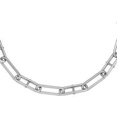 Fossil Women Heritage D-Link Stainless Steel Chain Necklace