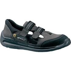 Brown Safety Shoes Lemaitre Sicherheitssandale Dragster 1240 - Braun/Schwarz