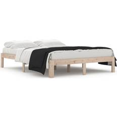 vidaXL Solid Pine 23cm Bettrahmen