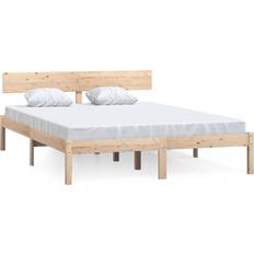 Bed frame 140x200 vidaXL Bed Frame Solid Pine 70cm Sengeramme 140x200cm