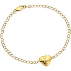Jane Kønig Armband Jane Kønig Bruised Heart Bracelet Armband Gold
