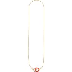 Jane Kønig Bermuda Necklace With Coral Lock Dam Halsband Med Hänge