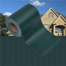 Proiezioni vidaXL Recinzione Frangivento 4 pz in PVC 35x0,19 m Verde Opaco