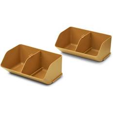 Or Stockages Liewood Set De 2 Organisateurs De Bureau M Rosemary Golden Caramel