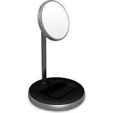 Epico Epico Magnetisk 2-i-1 Trådløs Oplader 15W m. 18W QC Vægoplader MagSafe Kompatibel Space Grey