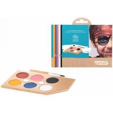 Silver Maskerad Smink Namaki Rainbow Face Painting Kit