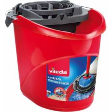 Red Buckets Vileda Wringing Bucket 10 litres