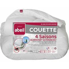 Édredons Abeil 4 Saisons Anti-Acariens 140x200 cm - Blanc Couette (200x140cm)