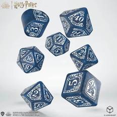 Q Workshop Harry Potter Dice Set Ravenclaw Modern Dice Set Blue 7