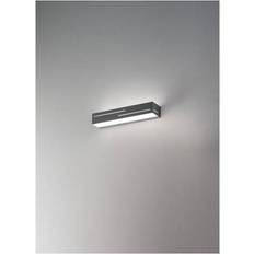 A - Akryl Väggarmaturer Fabas Luce LED-Vägglampa Banny Antracit 31 cm Väggarmatur