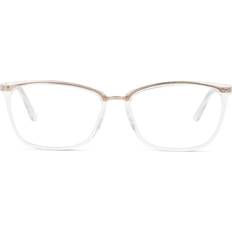 Briller & Læsebriller Guess GU2958 til Dame Rektangulære Transparent Tilgængelige linser: Enkeltstyrkeglas Flerstyrkeglas