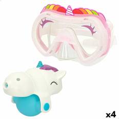 Enhörning mask Maskerad Eolo Water pistol and diving mask set Enhörning 14,5 x 10 x 6,5 cm 4 antal