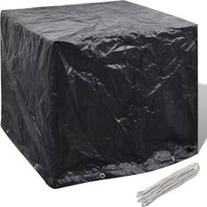 Housses de chauffage de terrasse vidaXL Housse de Récipient IBC Couverture 8 Oillets 116x100x120 cm Noir