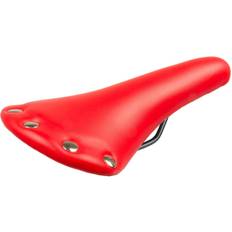 M-Wave Rivet Citybikesadel Red Röd Onesize