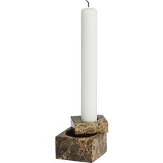 Woud Jeu de dés holder marble Candlestick