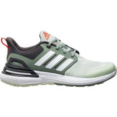 Adidas Multicoloured Sport Shoes adidas Kid's RapidaSport Bounce Lace - Linen Green/Silver Green/Cloud White