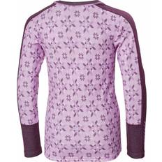 Helly Hansen Graphic Lifa Merino Base Layer Set - Crushed Grape