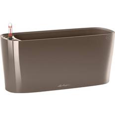 Lechuza Pot De Table Delta 20 - Taupe Brillant 40 cm