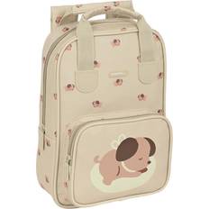 Beige Cartables Safta Schulrucksack Puppy 20 x 28 x 8 cm Beige