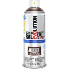 A base de agua Pinturas en aerosol Spraymaling Pintyplus Evolution RAL 8017 Chokolade 300 ml