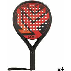 Squash Aktive Squashracket Svart/Röd 4 antal