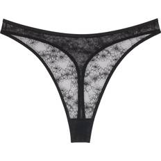 Triumph Bright Spotlight High Leg string Underkläder Dam Svart