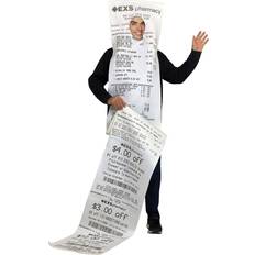 Rasta Imposta Exs-ively long pharmacy receipt adult costume