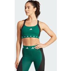 Adidas Sujetadores Adidas Powerimpact Training Medium-Support Techfit Colorblock Bra - Green Female