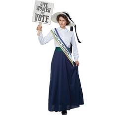 California Costumes Women's american suffragette costume